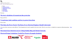 Desktop Screenshot of electrical-engineering-portal.com